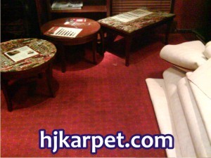 Pemasangan Karpet di Hotel Sangri-la